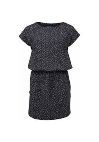 WOMEN'S HEALTH - Sukienka damska LOAP Baskela, 100% bawełna. Kolor: niebieski. Materiał: bawełna. Wzór: nadruk. Typ sukienki: sportowe. Styl: sportowy #1