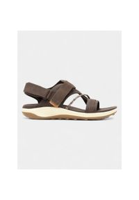 Sandały damskie Merrell Terran 4 Backstrap. Kolor: brązowy. Materiał: materiał. Sezon: lato