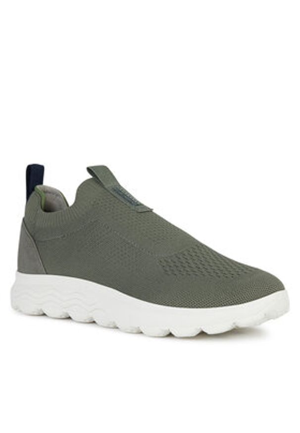 Geox Sneakersy U Spherica U25BYA 0006K C3014 Zielony. Kolor: zielony. Materiał: materiał