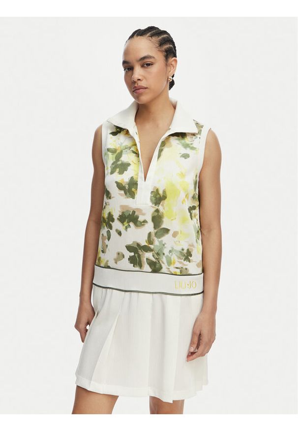Liu Jo Sukienka letnia TA6259 T358A Kolorowy Regular Fit. Materiał: syntetyk. Wzór: kolorowy. Sezon: lato