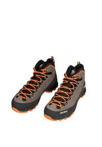 Buty Trekkingowe Męskie Salewa Alp Mate Winter Mid Ptx. Kolor: czarny, pomarańczowy, wielokolorowy. Materiał: zamsz, materiał, syntetyk
