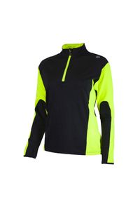 ROGELLI - Bluza sportowa damska Rogelli ELKA. Kolor: czarny, zielony, wielokolorowy. Styl: sportowy