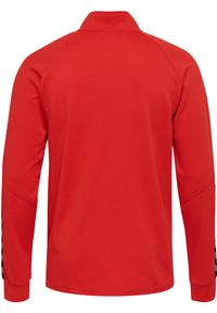 Kurtka Hummel Zip hmlAUTHENTIC Poly. Kolor: czerwony, różowy, wielokolorowy, biały. Materiał: poliester. Sport: fitness, piłka nożna #2
