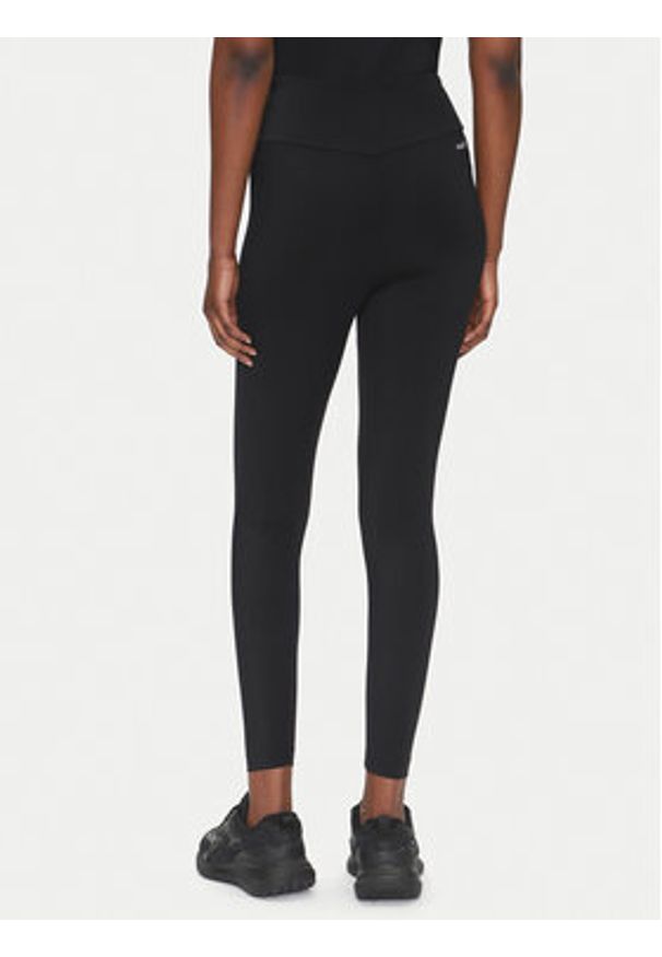 EA7 Emporio Armani Legginsy 7W000232 AF12625 UC001 Czarny Slim Fit. Kolor: czarny. Materiał: syntetyk