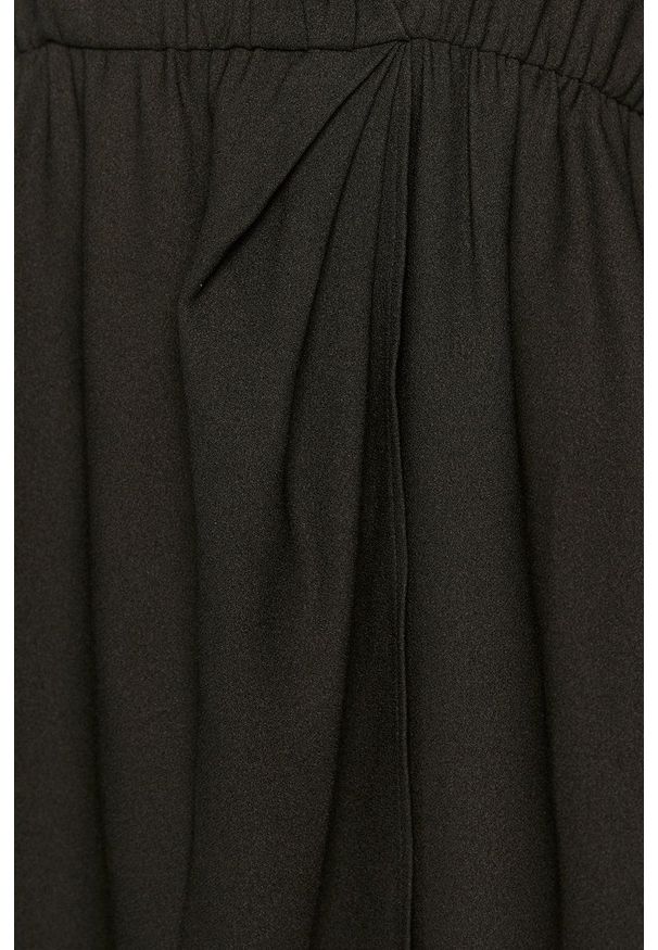 The Kooples - Sukienka. Okazja: na co dzień. Kolor: czarny. Długość rękawa: długi rękaw. Typ sukienki: proste. Styl: casual