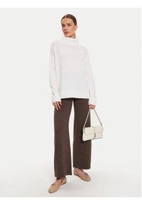 Max Mara Leisure Spodnie materiałowe Epopea 2426336038600 Brązowy Regular Fit. Kolor: brązowy. Materiał: wełna #4
