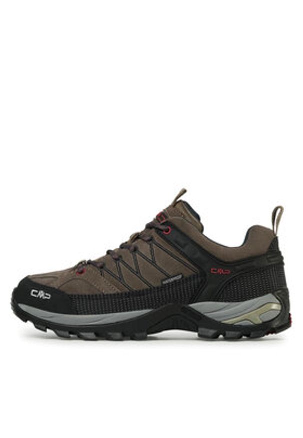 CMP Trekkingi Rigel Low Trekking Shoes Wp 3Q13247 Szary. Kolor: szary. Materiał: zamsz, skóra. Sport: turystyka piesza