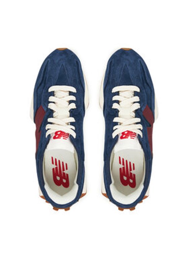 New Balance Sneakersy U327WSB M Granatowy. Kolor: niebieski. Materiał: skóra