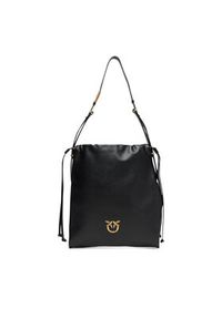 Pinko - PINKO Torebka Slouchy Classic Bag AI 25-26 PLTT 104359 A0QO Czarny. Kolor: czarny. Materiał: skórzane #6