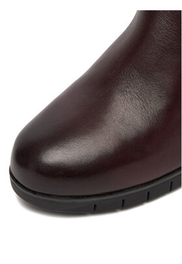 Lasocki Botki CEO-WB-DALILA-25 Bordowy. Kolor: czerwony. Materiał: skóra