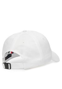 TOMMY HILFIGER - Tommy Hilfiger Czapka z daszkiem Imd Color 6 Panel AM0AM13542 Biały. Kolor: biały. Materiał: bawełna #2