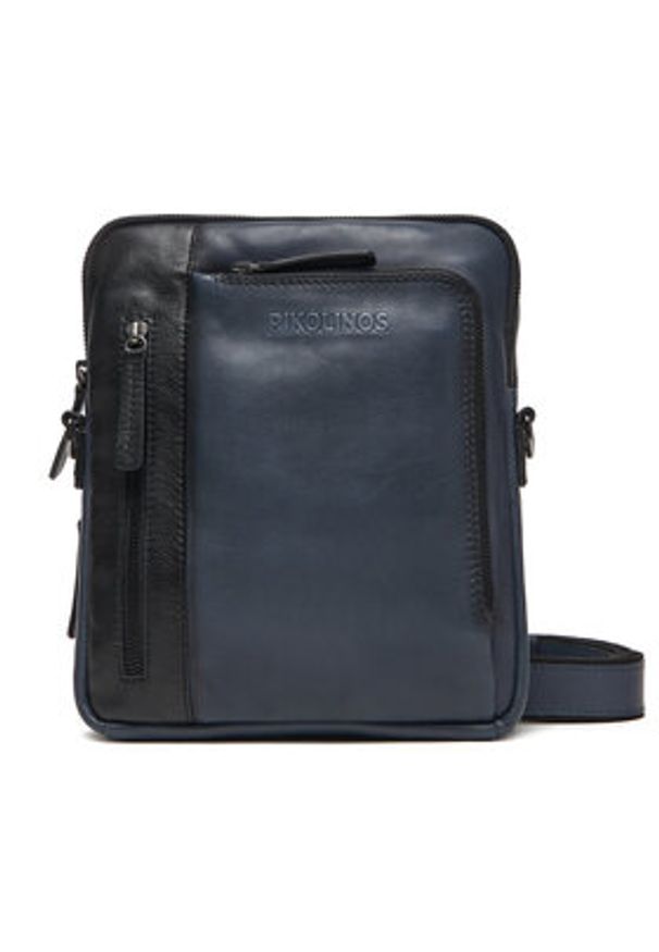 Pikolinos Saszetka Mha-177 Niebieski. Kolor: niebieski. Materiał: skóra