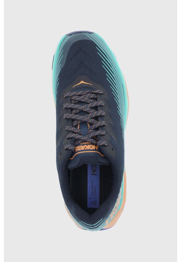 Hoka One One - Buty Torrent 2. Nosek buta: okrągły. Zapięcie: sznurówki. Kolor: niebieski. Wzór: geometria. Sport: bieganie