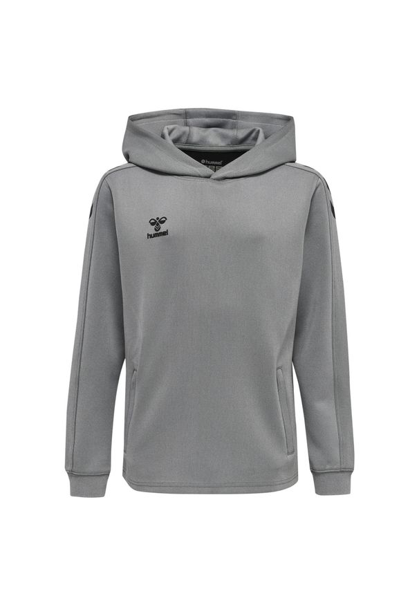 Bluza dziecięca z kapturem Hummel hmlCORE XK. Typ kołnierza: kaptur. Kolor: szary. Sport: fitness, joga i pilates