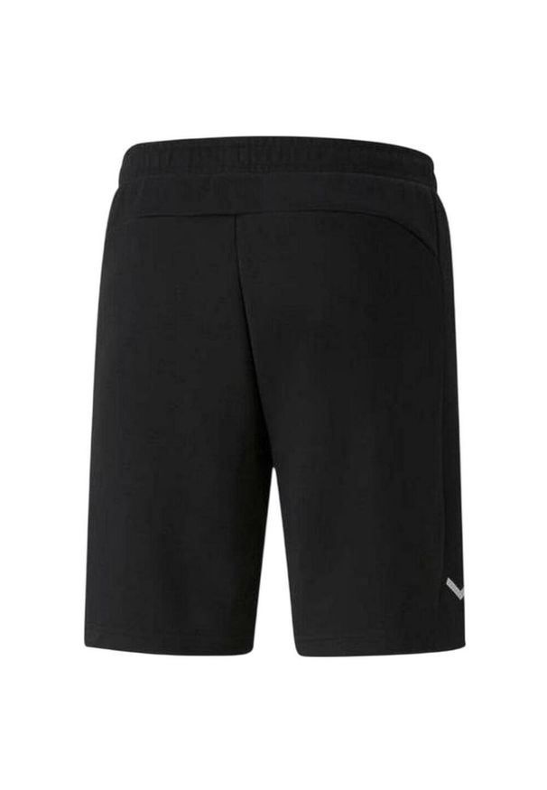 Puma - Shorty Męskie Logo. Kolor: czarny. Sport: turystyka piesza