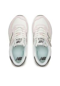 New Balance Sneakersy WL574PB Różowy. Kolor: różowy. Materiał: skóra, zamsz. Model: New Balance 574