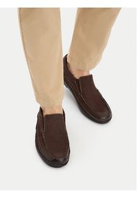 Go Soft Półbuty CEO-WACCO-01 MI18 Brązowy ciemny. Kolor: brązowy. Materiał: nubuk, skóra #8