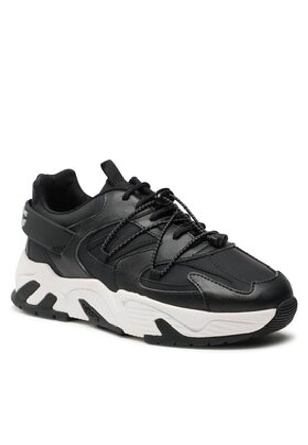 Iceberg Sneakersy Kakkoi 23IIU165201 Czarny. Kolor: czarny. Materiał: skóra