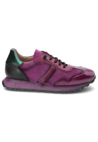 Fioletowe Sneakersy Hispanitas Stylowe Obuwie Damskie. Kolor: fioletowy #7