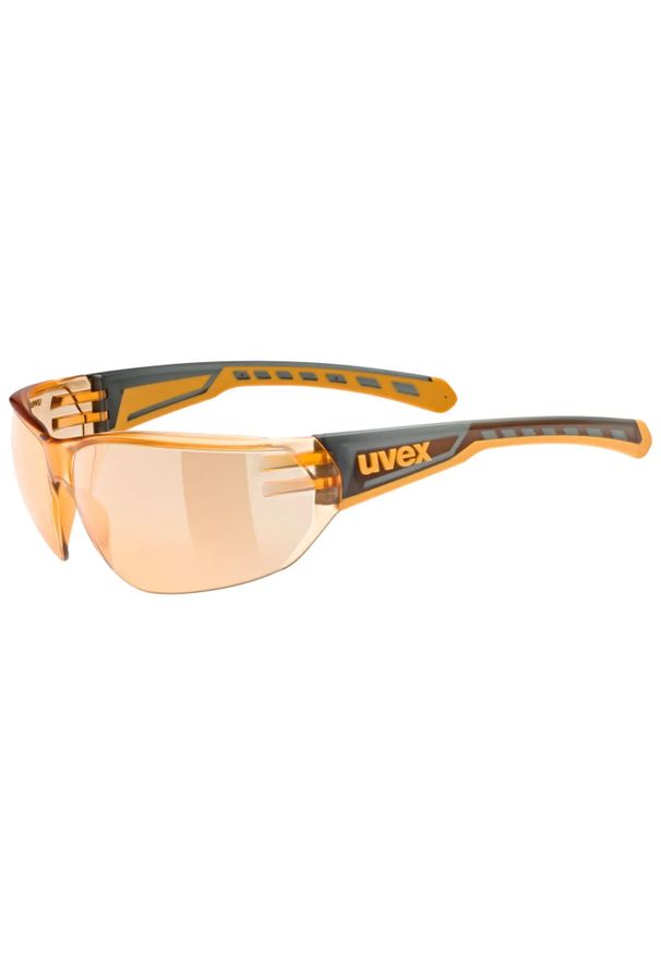 Okulary Uvex Equate. Kolor: pomarańczowy, szary, wielokolorowy. Sport: turystyka piesza