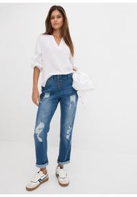 bonprix - Dżinsy boyfriend, średni stan. Kolor: niebieski #3