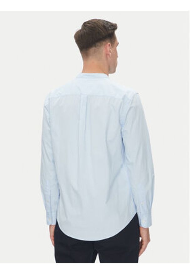 TOMMY HILFIGER - Tommy Hilfiger Koszula MW0MW39966 Błękitny Regular Fit. Kolor: niebieski. Materiał: bawełna