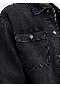 Jack & Jones - Jack&Jones Kurtka jeansowa Chase 12250089 Czarny Loose Fit. Kolor: czarny. Materiał: bawełna #5