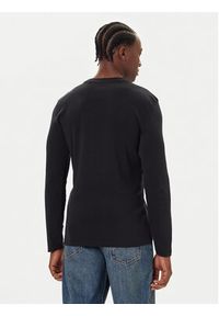 Mustang Longsleeve Arlington 1016875 Czarny Slim Fit. Kolor: czarny. Materiał: bawełna. Długość rękawa: długi rękaw #2