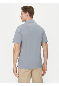 Jack & Jones - Jack&Jones Polo William 12257315 Błękitny Regular Fit. Typ kołnierza: polo. Kolor: niebieski. Materiał: bawełna