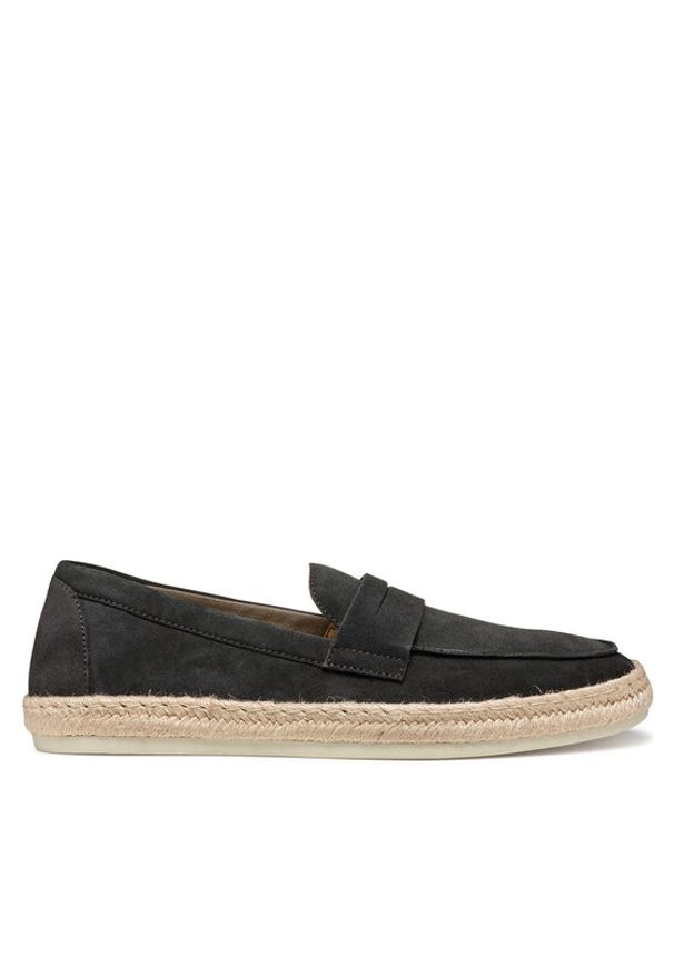 Geox Espadryle U Costuni U55MRA 00022 C6009 Brązowy. Kolor: brązowy. Materiał: skóra, zamsz