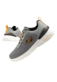 skechers - Buty sportowe męskie Skechers Skech-Air Dynamight 2.0-Durron. Okazja: na co dzień, na spacer. Kolor: szary. Sport: turystyka piesza