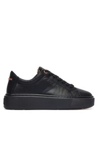 Alexander Smith Sneakersy London ALBCLHW-8012-TBK Czarny. Kolor: czarny. Materiał: skóra