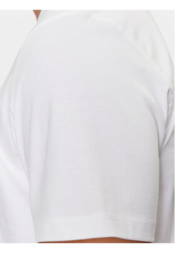 Wrangler T-Shirt Sign Off 112341126 Biały Regular Fit. Kolor: biały. Materiał: bawełna