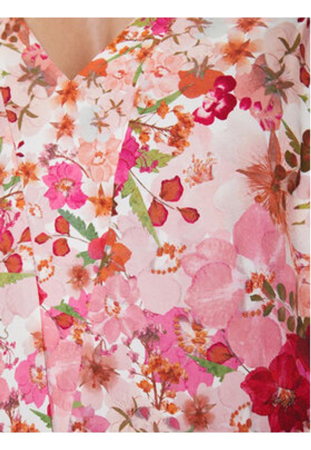 Ted Baker Top Sorapia 274170 Różowy Regular Fit. Kolor: różowy. Materiał: wiskoza
