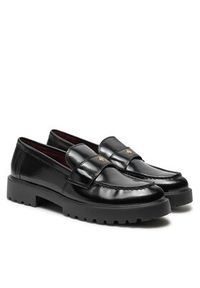 Tory Burch Loafersy 163948 Czarny. Kolor: czarny. Materiał: lakier, skóra #5