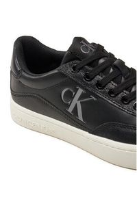 Calvin Klein Sneakersy Classic YW0YW01585 Czarny. Kolor: czarny. Materiał: skóra