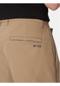 BOSS Szorty materiałowe S Commuter 10.5 Inch 50540337 Zielony jasny Slim Fit. Kolor: zielony. Materiał: syntetyk #5