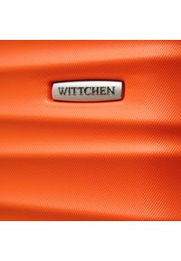 Wittchen - Zestaw walizek z ABS-u z żebrowaniem pomarańczowy. Kolor: pomarańczowy. Materiał: guma #2