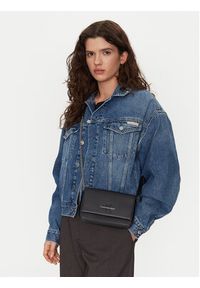 Calvin Klein Jeans Torebka K60K612375 Czarny. Kolor: czarny. Materiał: skórzane #5