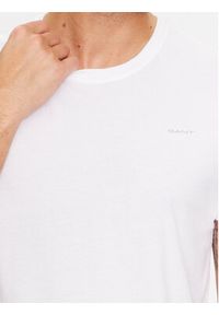 GANT - Gant Komplet 2 t-shirtów C-Neck 2 Pack 900002008 Biały Regular Fit. Kolor: biały. Materiał: bawełna