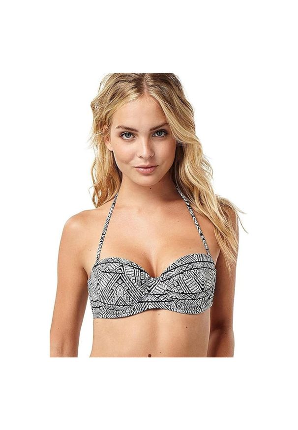 Góra od bikini O'Neill Balconette. Kolor: czarny. Materiał: elastan, poliamid