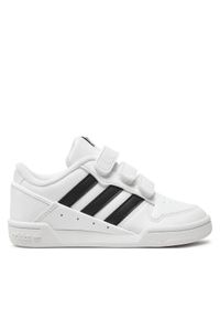 Adidas - adidas Sneakersy Team Court 2 Str Cf C ID6634 Biały. Kolor: biały. Materiał: skóra