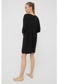 Calvin Klein Underwear koszula nocna damska kolor czarny. Kolor: czarny. Materiał: dzianina. Długość: długie #2