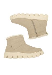 Rieker Botki CEO-W2070-62 Écru. Materiał: skóra, syntetyk #2