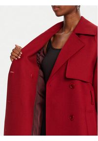 Patrizia Pepe Trencz 8O0188/A630-J4L3 Bordowy Regular Fit. Kolor: czerwony. Materiał: syntetyk #6