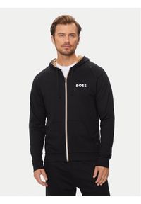 BOSS - Boss Bluza Authentic 50521773 Czarny Regular Fit. Kolor: czarny. Materiał: bawełna