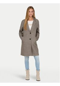only - ONLY Płaszcz przejściowy Sedona 15321862 Szary Regular Fit. Kolor: szary. Materiał: syntetyk