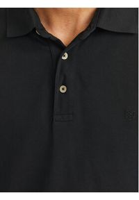 Jack & Jones Polo William 12269034 Czarny Regular Fit. Typ kołnierza: polo. Kolor: czarny. Materiał: bawełna #2
