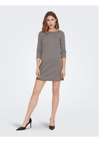 only - ONLY Sukienka codzienna 15186283 Beżowy Regular Fit. Okazja: na co dzień. Kolor: beżowy. Materiał: syntetyk. Typ sukienki: proste. Styl: casual #3