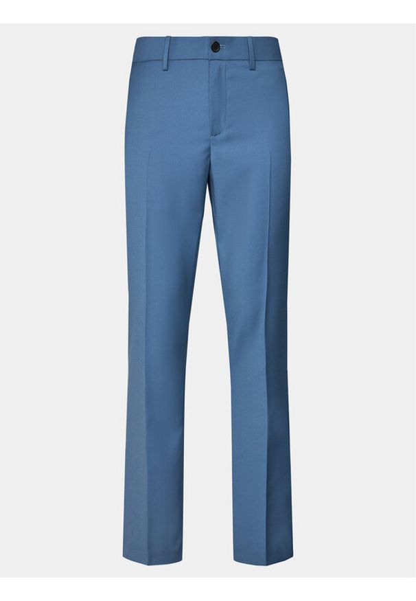 Sisley Spodnie materiałowe 4KI356Y89 Niebieski Slim Fit. Kolor: niebieski. Materiał: syntetyk